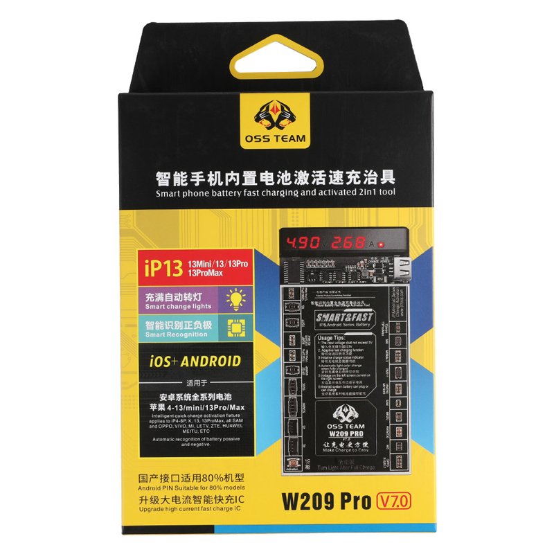 OSS-W209-Pro-V7-Smart-Phone-Battery-Quick-Charging-and-Activation-Board-for-iPhone-4-13-Pro-MaxSamsungHuawei-46230
