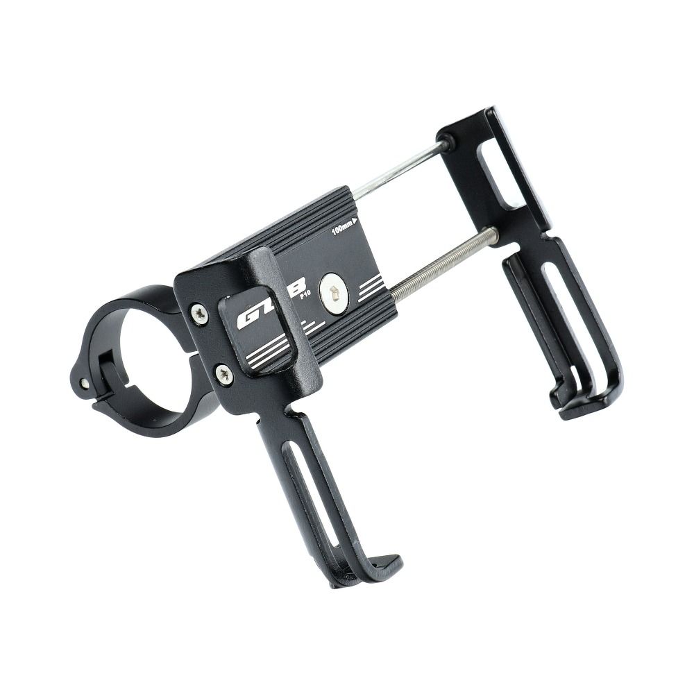 Bike-holder-GUB-P10-Aluminium-black-for-mobile-phone-silicone-bandage-48957