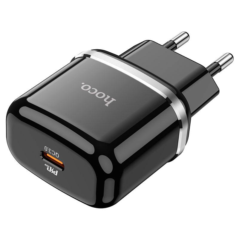 HOCO-N24-Victorious-TRAVEL-FAST-CHARGER-Type-C-PD-20W-BLACK-48199