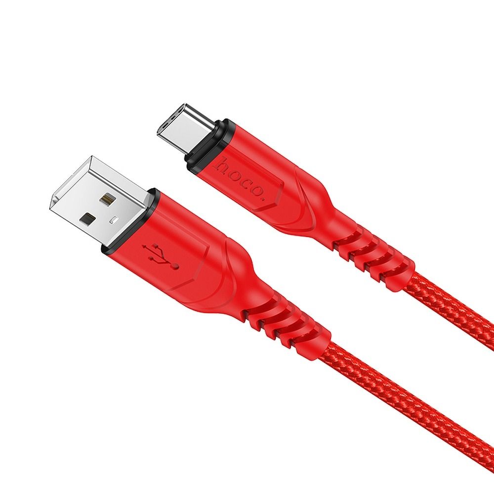 HOCO-X69-DATA-CABLE-Type-C-1m-3A-RED-48029
