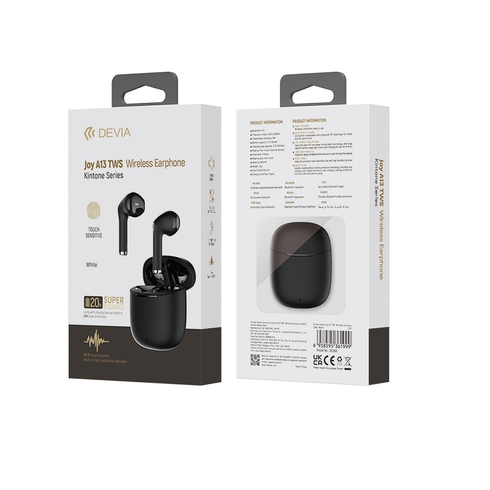 Devia-Bluetooth-earphones-TWS-Joy-A13-black-50091