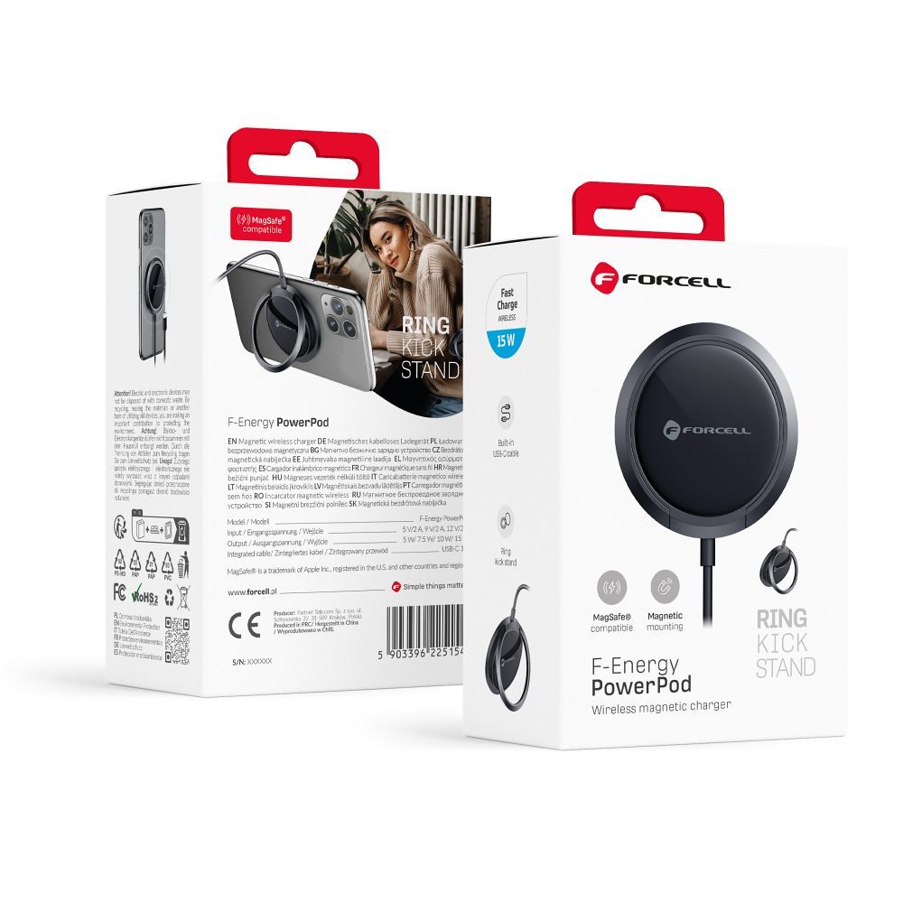 FORCELL-F-ENERGY-PowerPod-wireless-charger-with-ringkick-stand-compatible-with-MagSafe-Black-49925
