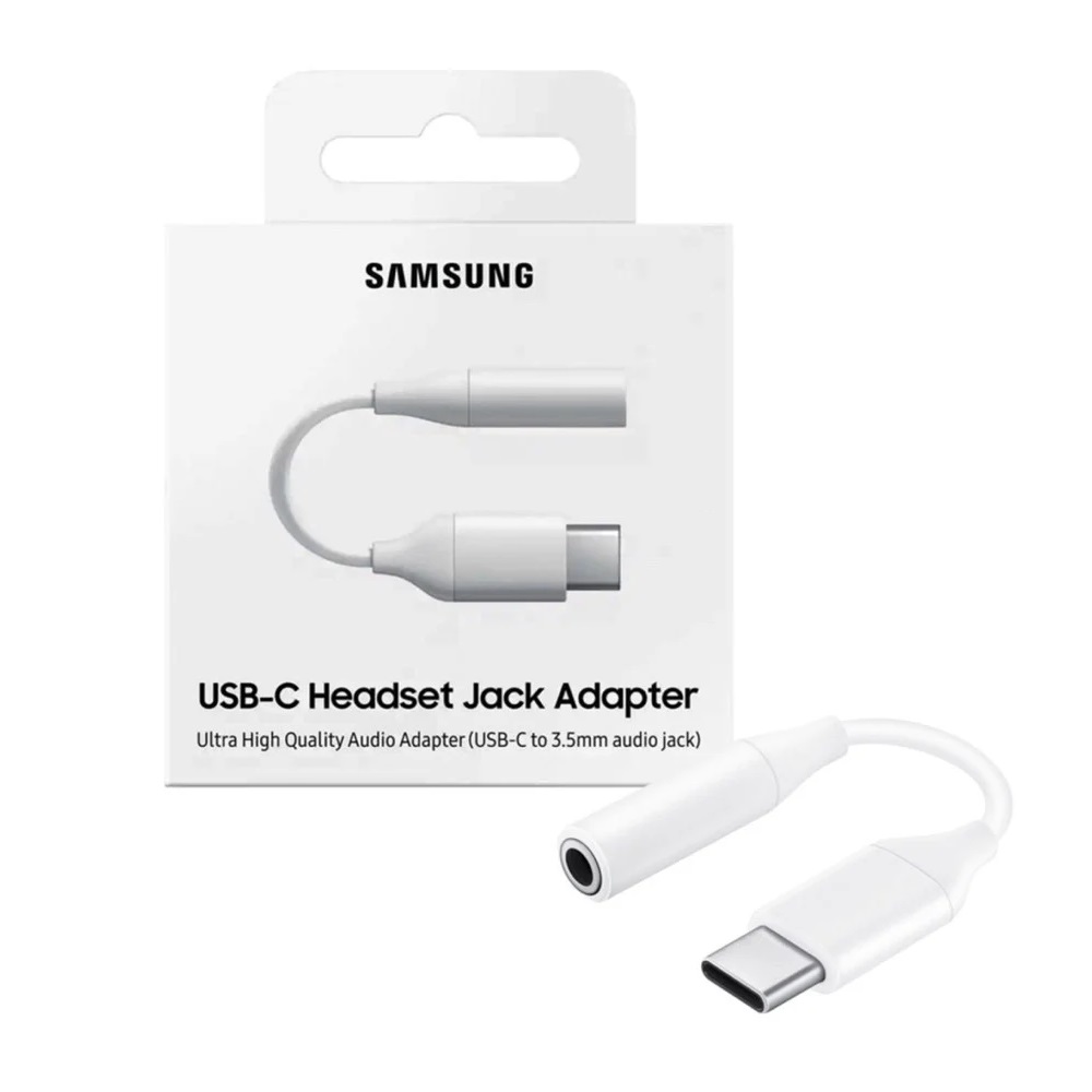 SAMSUNG-ORIGINAL-EE-UC10JUWE-ADAPTER-USB-C-jack-35mm-white-BLISTER-50138