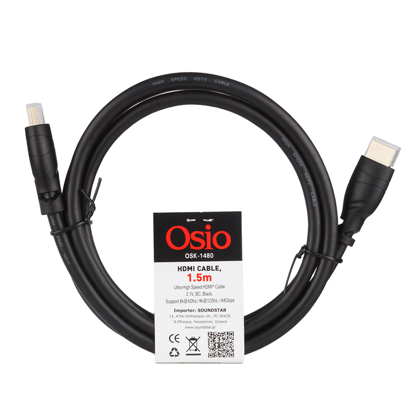 Osio-OSK-1480-Καλώδιο-HDMI-Ultra-High-Speed-1.5M-50360