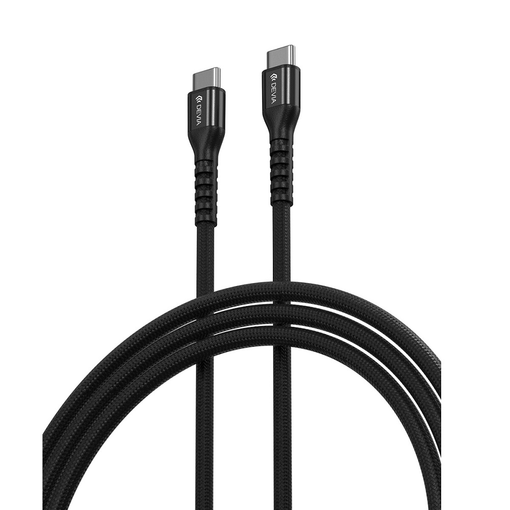 Devia-cable-Gracious-USB-C-USB-C-15-m-3A-black-60W-50911