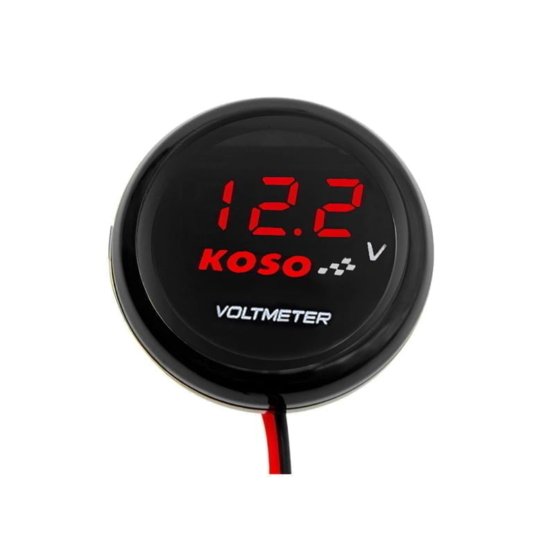 KOSO-Motorcycle-Voltage-Meter-Digital-LED-DC6-0-19-9V-Mini-Voltmeter-Gauge-For-Yamaha-XMAX-1-1
