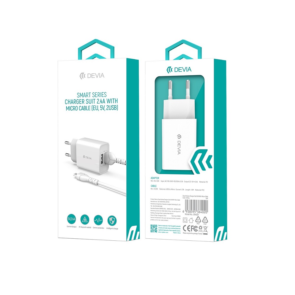DEVIA-wall-charger-Smart-2x-USB-24A-white-microUSB-cable-50019