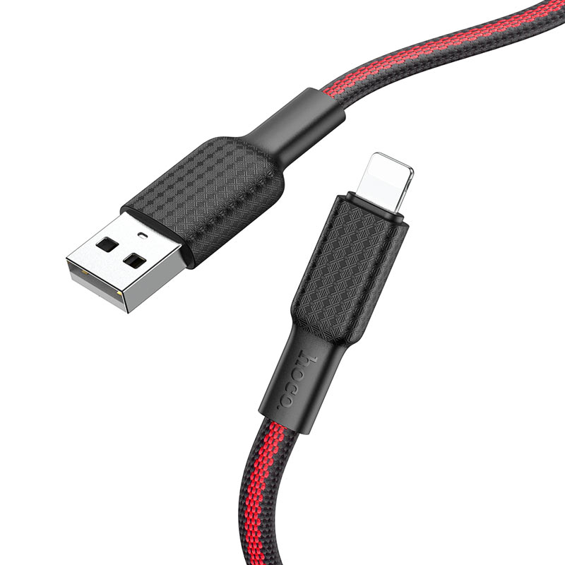 HOCO-X69-DATA-CABLE-USB-TO-LIGHTNING-1m-2.4A-BLACK-RED-47986