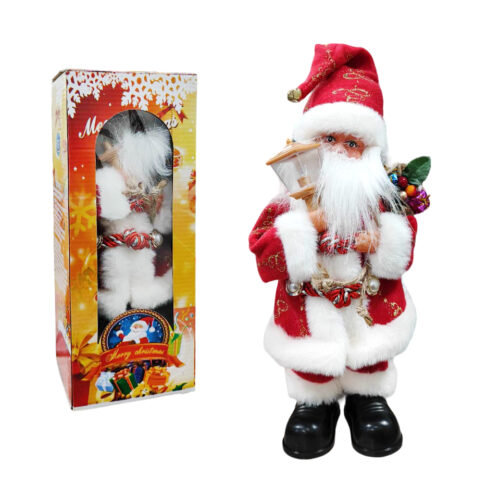 Διακοσμητικός Άγιος Βασίλης με Μουσική, Κίνηση & Φως - Christmas decoration Santa Clause