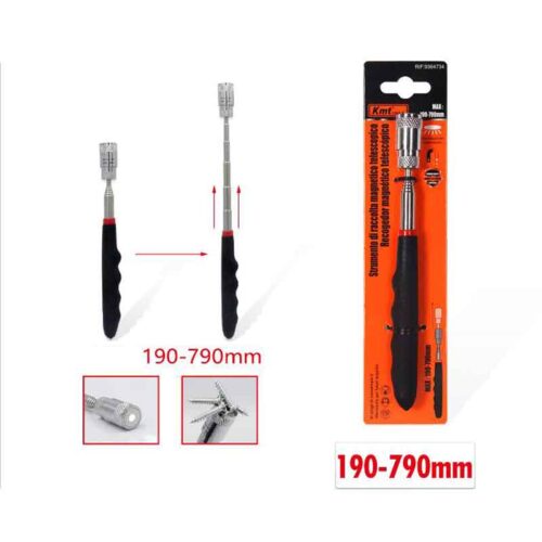 KMT Πτυσσόμενος Μαγνήτης Με Φακό Led / Τηλεσκοπική Λαβή Με Μαγνήτη  - Telescoping Magnetic Pick-Up Tool