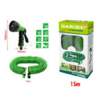 KMT Λάστιχο Σπιράλ 15m με Πιστόλι - Spiral Hose with Gun