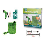 KMT Tools Επεκτεινόμενο Λάστιχο Ποτίσματος 5-15 Μέτρα Με Πιστόλι - Expandable Watering Hose With Gun