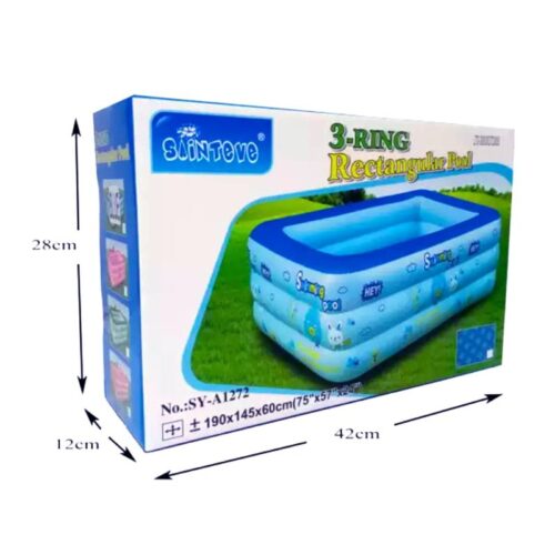 Sainteve παιδική πισίνα φουσκωτή 190x145x60cm SY-A1272 - Kids swimming pool