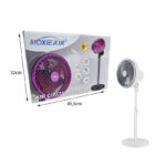 Moxie Air Ανεμιστήρας με βάση 10'' - Air Circulation Fan