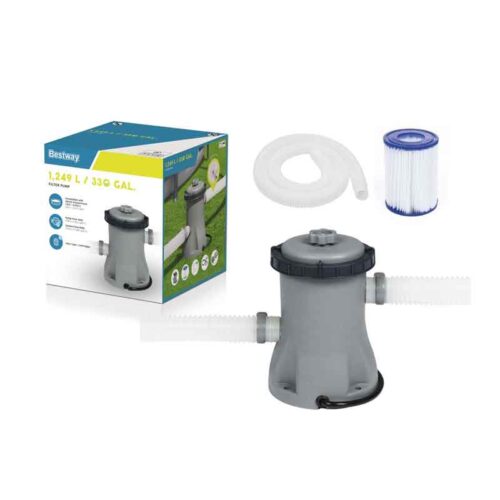 Αντλία Φίλτρου Flowclear Bestway Πισίνας 1249L/330gal #58381 - Filter Pump