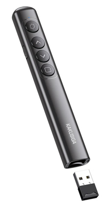 KAKUSIGA τηλεχειριστήριο παρουσιάσεων KSC-1488 με laser & πλήκτρα, 100m, μαύρο