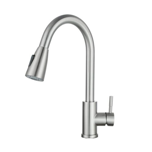 Μπαταρία Κουζίνας με Επεκτεινόμενο Σπιράλ - Βρύση Κουζίνας