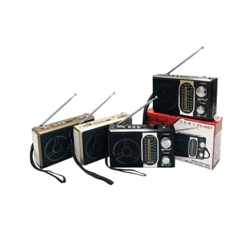 PuXingΕπαναφορτιζόμενο Ραδιόφωνο Bluetooth/Mp3/Usb/TF PX-55BT  – Radio