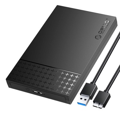 ORICO θήκη για 2.5" SATA HDD/SSD 2526U3-V1, 5Gbps, μαύρη