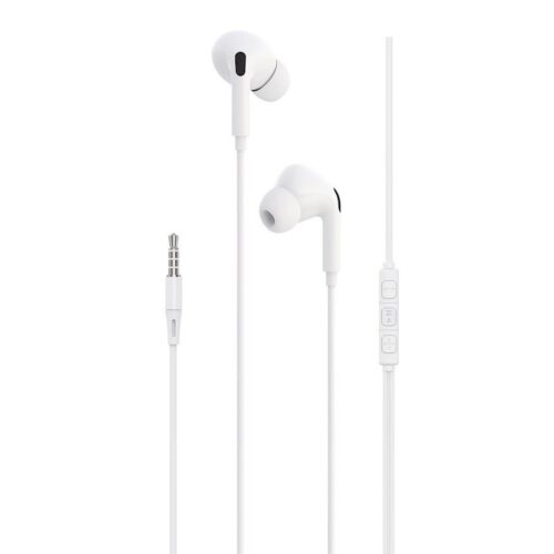 Devia wired earphones Kintone A2 jack 3,5mm white