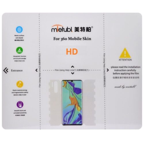 Mietubl 360 full coverage screen protector sheets HD 1PCS