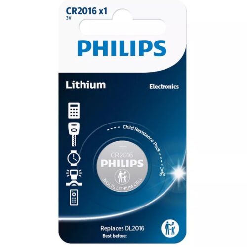 Philips CR2016/01GRS Μπαταρία λιθίου CR 2016 75 mAh 3 V