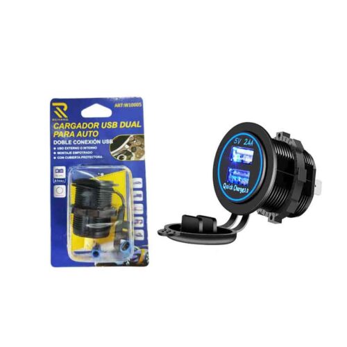 Rchang Διπλή υποδοχή USB για το Αυτοκίνητο W10005 - Cargador USB Dual