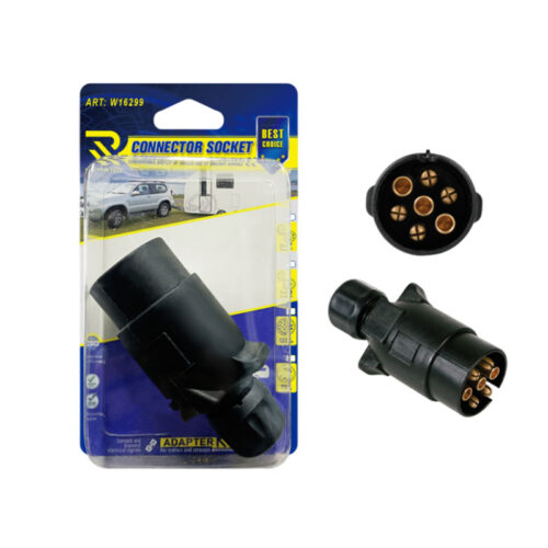 Αντάπτορας Τρέιλερ 7 Πινών για Σύνδεση Αυτοκινήτου με Τροχόσπιτο - Connector Socket