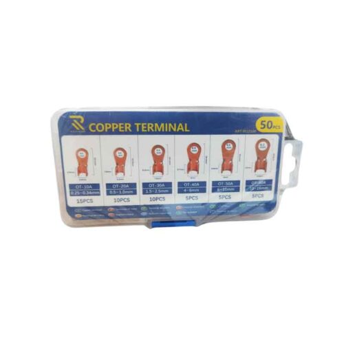 Rchang Ακροδέκτες Οπής Χάλκινο 50τμχ  - Copper terminal 50pcs