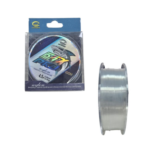 Νάιλον Πετονιά Ψαρέματος MAX PRO 100m – 4.5# 0.35mm / 12.0kg - Nylon Fishing Line