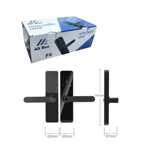 Έξυπνη Κλειδαριά Πόρτας Ali Ron F6 με Δακτυλικό Αποτύπωμα & Πληκτρολόγιο Αφής - Intelligent Lock