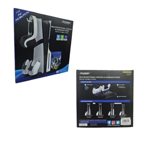 Βάση Ψύξης και Φόρτισης για PS5 / PS5 Slim / PS5 Pro - Cooling and Charging Stand
