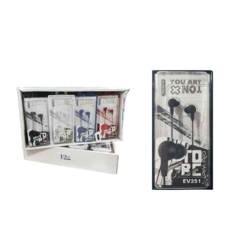 Elmcoei Ενσύρματα ακουστικά EV-251 Jack 3,5mm - Earphones