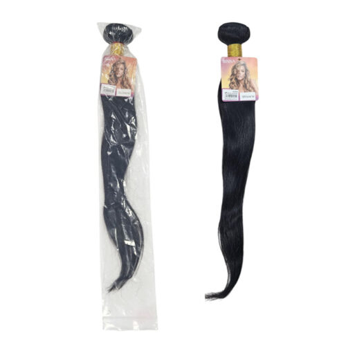 BINNA Τρέσα Μαλλιών 18'' Σκούρο Καστανό – 100% Φυσική Τρίχα - Hair Weft 18''