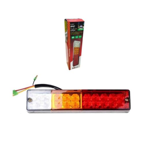 Πίσω Φανάρι LED IP67 για Φορτηγό – 12V/24V, 3 σε 1 Φλας, Στοπ, Όπισθεν - Truck Rear LED Taillight