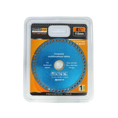 Uruisi Star Δίσκος Κοπής 4½" 115mm  - Saw Blade