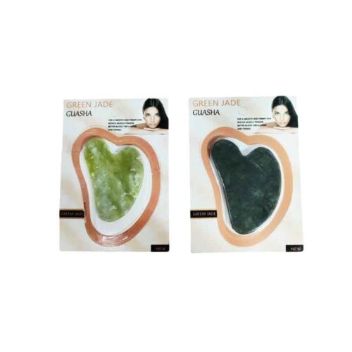 Πέτρα Νεφρίτη για Μασάζ Προσώπου - Green Jade Massage Stone Gua Sha