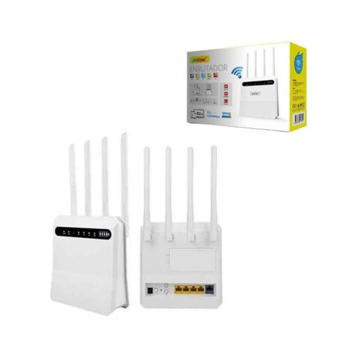 Andowl Q-A10 Ασύρματο 4G Mobile Router Wi‑Fi 5 με 4 Θύρες Ethernet