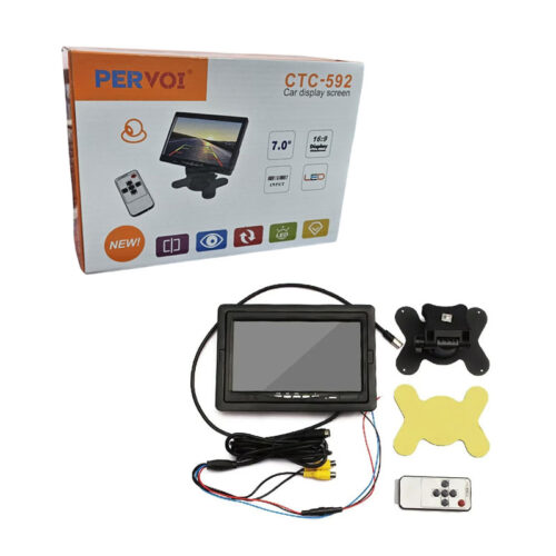 PerVoi Οθόνη Αυτοκινήτου Monitor 7″ TFT/LED CTC-592 - Hi-Res Display Monitor