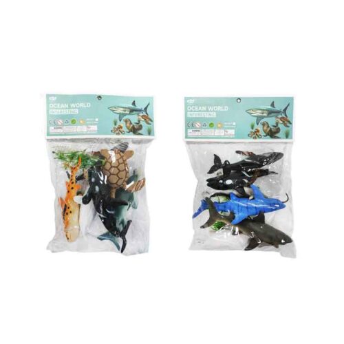 Σετ Παιχνίδια Θαλάσσια Ζώα – Ocean Animal Toys Set