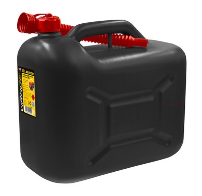 MOJE AUTO δοχείο καυσίμων 94-066 με σπιράλ, πλαστικό, 20lt, μαύρο