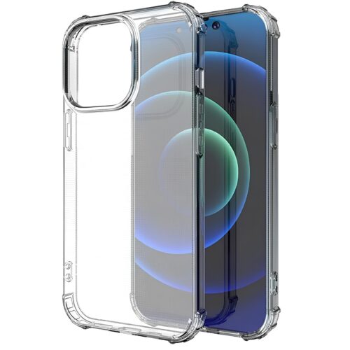 5 Τεμάχια Apple iPhone Military Grade Protection διαφανής θήκη Σιλικόνης