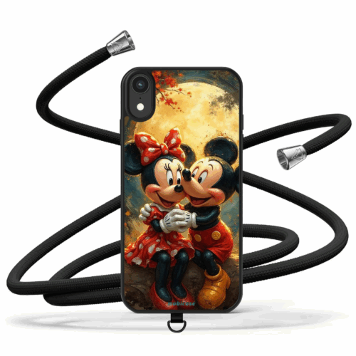 Θήκη iPhone για Όλα τα μοντέλα Θήκη με Κορδόνι λαιμού & σχέδιο Love Me (Κωδ:2009)