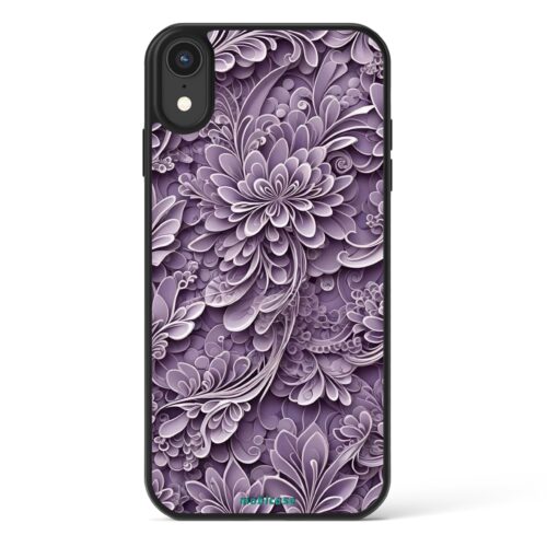 Θήκη Samsung για Όλα τα μοντέλα Θήκη Σιλικόνης Με Σχέδιο Lila flowers (Κωδ:1009)