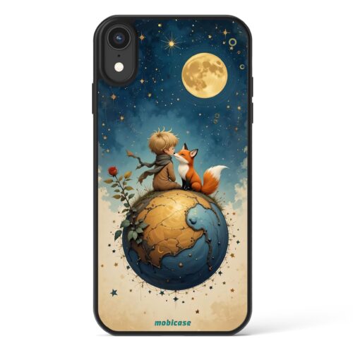 Θήκη Xiaomi για Όλα τα μοντέλα Σιλικόνης Με Σχέδιο Little Prince & Fox (Κωδ:1012)