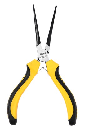 DELI μυτοτσίμπιδο ίσιο DL103202 με αντιολισθητικές λαβές, 150mm