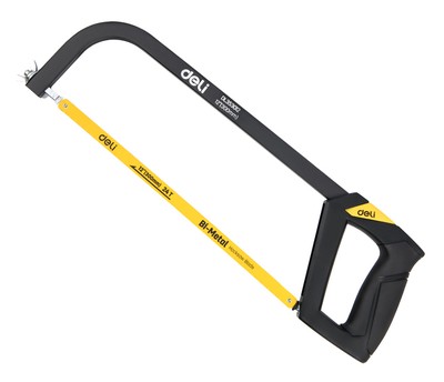 DELI πριόνι σιδήρου/ξύλου DL353012 με εργονομική λαβή, 300mm, 24 TPI