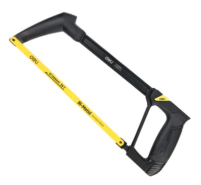 DELI πριόνι σιδήρου/ξύλου DL353812 με εργονομική λαβή, 300mm, 24 TPI