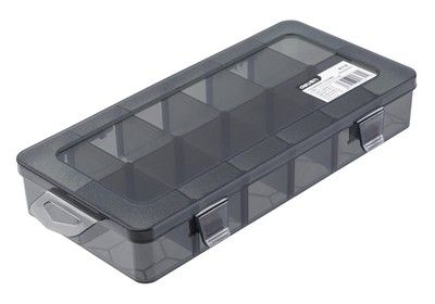 DELI ταμπακιέρα DL432304, 12 θέσεων, 26x13.5x4.4cm, πλαστική, μαύρη