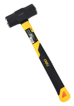 DELI βαριοπούλα DL447003 με αντιολισθητική Fiberglass λαβή, 1.36kg, 380mm